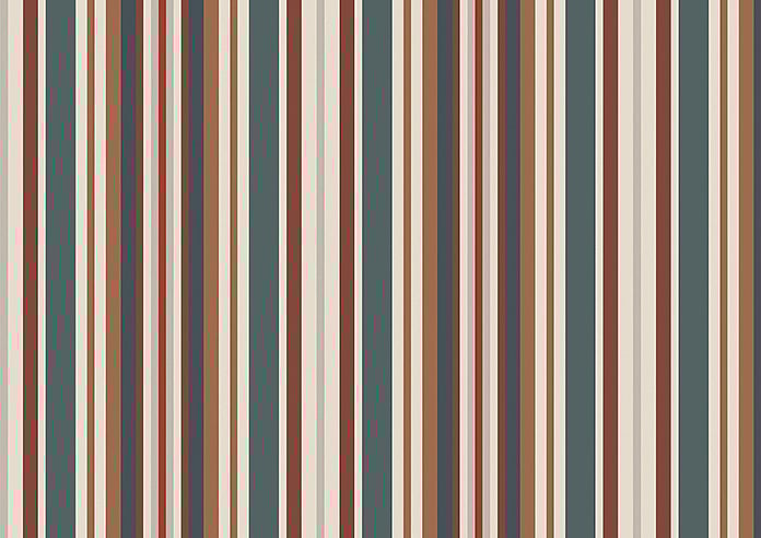 The British Stripe Co. Elizabeth, Teignbridge No.1 - Twist&Fit Roller Blind - Image 6